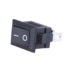 TK 91 IC-120 Yükseltici Anahtarı 2 Pin Siyah 3Amper - 250Volt