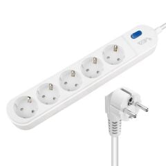 Vea VE-VEGA105 A Class 5'li Anahtarlı 1.5 Metre Akım Korumalı Priz