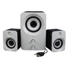 MagicVoice FT-10 2+1 3x3 Watt Aux Multimedia Seti USB Speaker - Hoparlör