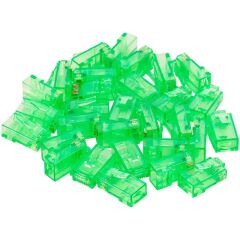 Powermaster PM-22703 RJ45 CAT6 8P/8C Yeşil Soket (100'lü Paket)