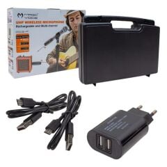 Magicvoice Uhf Gitar Tip Kablosuz Mikrofon (Genel Enstrümanlar İçin) MV-19586