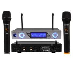 Magicvoice MV-1312EE UHF 2 El Kablosuz Telsiz Mikrofon