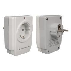 PowerMaster PM-18721 16 Amper - 3680 Watt Tekli Çocuk Korumalı 2 USB'LI 1400 Joule Akım Korumalı Priz