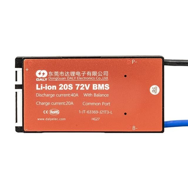 Daly Bms 20S 72V Deşarj 40A -Şarj 20A Balanslı Pil Koruma Modülü