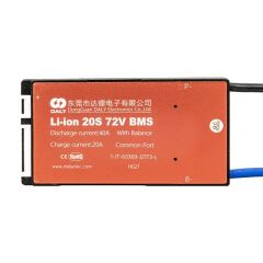 Daly Bms 20S 72V Deşarj 40A -Şarj 20A Balanslı Pil Koruma Modülü