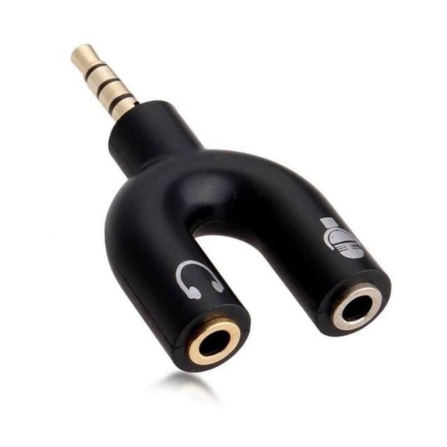 Powermaster 3.5 Mm Stereo Erkek to Kulaklık + Hoparlör Dişi Çoklayıcı Jack PM-4318