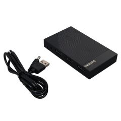 Philips SWV9023B/93  4K HDMI Splitter 1 Giriş - 4 Çıkış Ultra HD Görüntü Dağıtıcı