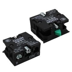 Lay5-Be102 22 Mm Kontak Blok No Yeşil