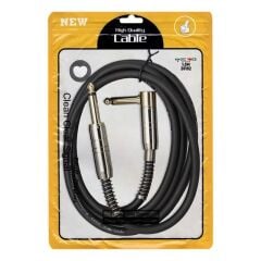 MagicVoice LD377 1.5 Metre 6.35mm Mono Erkek Jak (TS) L Tipi Ses Kablosu Metal Jack