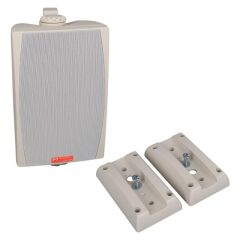 MagicVoice MV-03 16 CM 60 Watt Komütatörlü Hat Trafolu Beyaz Sütun Hoparlör (2'li Takım)