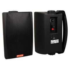 MagicVoice MV-03 16 CM 60 Watt Komütatörlü Hat Trafolu Siyah Sütun Hoparlör (2'li Takım)