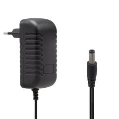 Powermaster PM-4531 12 Volt - 2 Amper 5.5*2.5 Mm Uçlu Plastik Kasa Priz Tipi Adaptör