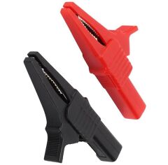 Powermaster IC-243C  Siyah-Kırmızı 4 Mm Banan Jak Girişli 2'li Krokodil CatIII