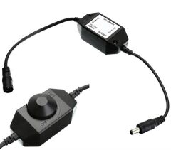 Powermaster DC12V-DC24V 2A Tek Renkli Işık Şiddeti Kontrolü Şerit Led Dimmer PM-4612