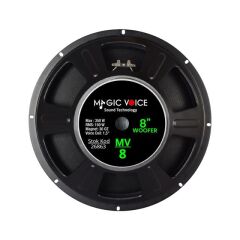 Magicvoice MV-8 Maks. 350 Watt / Rms 150 Watt 8” Siyah 20 Cm Woofer Yedek Hoparlör
