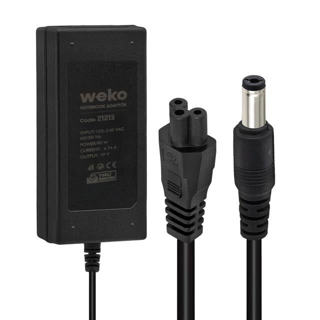 Weko 19 Volt 4.74 Amper 90 Watt Notebook Adaptör (5.5*2.5 Uçlu)