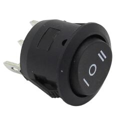 IC-134 Yuvarlak Işıksız On-Off-On 3P Anahtar