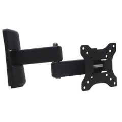 Powermaster PWR-H24 10''-27'' Çift Kollu Kilitli Hareketli TV Duvar Askı Aparatı