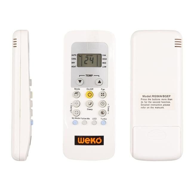 Carrier RG56N/BGEF 42QHC018ES Klima Kumanda