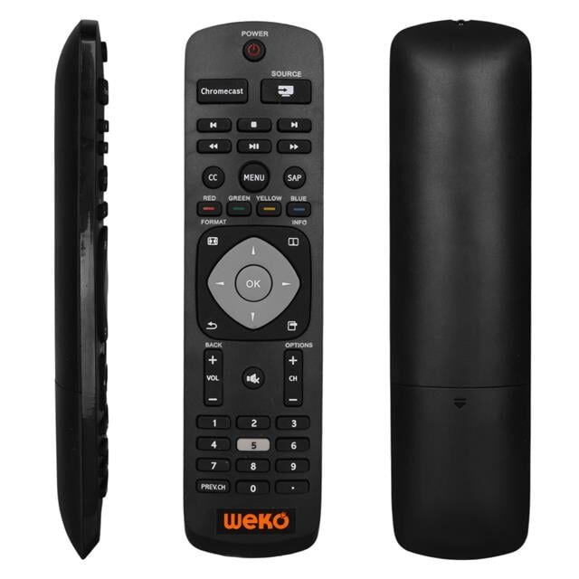 Philips CH-1764 Chromecast-Source Tuşlu Lcd Led Tv Kumanda