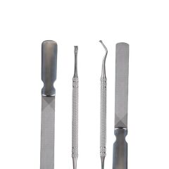 Sunup SN-27098 Paslanmaz Çelik 4in1 Tırnak Bakım Seti