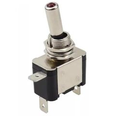 IC-151A Işıklı 12 Volt Dc 30 Amper On-Off Toggle Switch (Seri 2)
