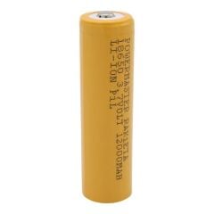 PowerMaster PM-9599 Rakieta 3.7 Volt 1200mAh 18650 Başlıklı Şarj Edilebilir Lityum Pil (Tekli)