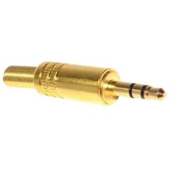 Powermaster 3.5 Mm Mono Gold Metal Jack Fiş