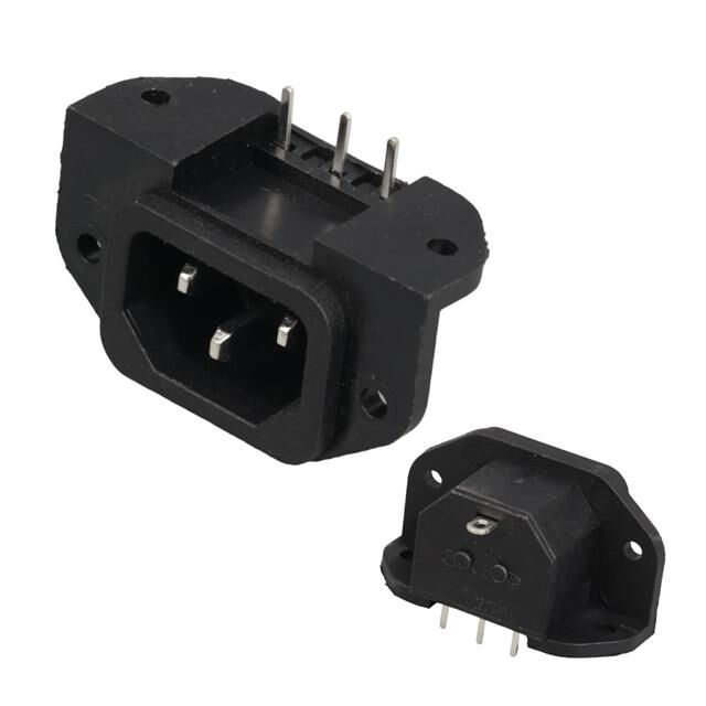 IC-212C C14 Power Soket Erkek Kulaklı 90'C Pcb