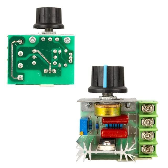 Weko CA-2000W AC 220 Volt Tristör Yüksel Voltaj Regülatörü Hız Azaltıcı Sıcaklık Dimmer Düzenleyici