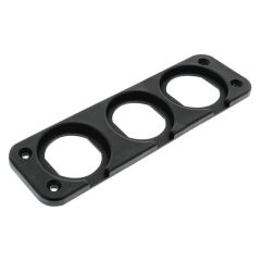 PowerMaster IC-246E-3 Üçlü Gömme Soket ve Ölçü Cihazları İçin Montaj Yuvası (28mm Delik Çapı)