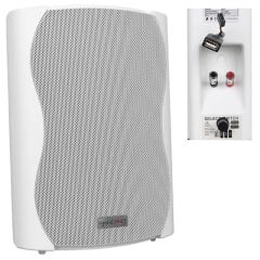 MagicVoice F-LHY6.5S 6.5'' (16 CM) Hat Trafolu Duvar Tipi Sütun Hoparlör (30W RMS / 200W Peak - MP3 USB Uyumlu) - Beyaz