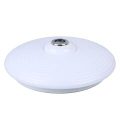 Powermaster PM-27330 Beyaz 35*10.5 Cm 24 Watt Bluetooth Hoparlörlü Tavan Aydınlatma (AL-BL303) Tornavida Hediyeli
