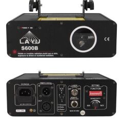 Layu S600B 600-700mW Profesyonel Mavi Beam Efekt Lazeri