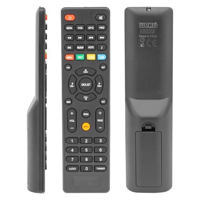 Hitech Vipbox 7S- Supermax - Next IP TV  Uydu Alıcı Kumandası