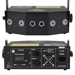 Layu TF02RGB RGB Beam + RGB Twinkling Lazer DMX-AUTO-SOUND-MASTER/SLAVER