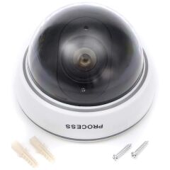 Powermaster PM-2001 Kırmızı Ledli Maket Dome Kamera