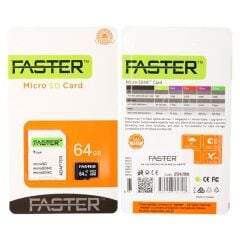 Faster 64 Gb Micro SD Hafıza Kartı