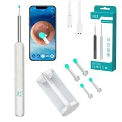 Powermaster PM-24064 Endoskop Kameralı Kulak Temizleme Seti