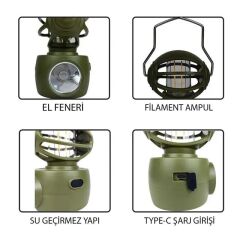 Powermaster LF-3328A 30Watt Kamp Lambası