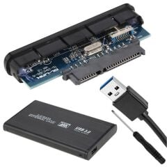 PowerMaster PM-2461 2.5'' USB-A 3.0 Harici Sata Harddisk Kutusu Alüminyum
