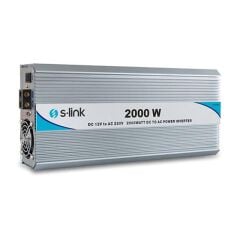 S-Link SL-2000w Dc12v-Ac230v 2000w İnverter
