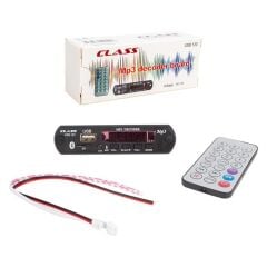 Class 12V SD-AF-VR Oto Teyp Mikrofonlu USB-SD Çevirici Digital Player Board USB-123