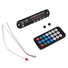 PowerMaster M515 Oto Teyp Dijital Player Board USB/AUX/SD/FM/Bluetooth Kumandalı Mikrofonsuz Oto Teyp Çevirici (12V-500MA)
