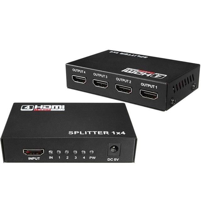 Fully G-538G 1.4V 1080P 3D 4 Portlu HDMI Splitter Dağıtıcı