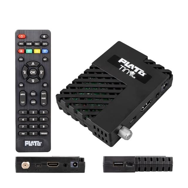 Plato Tiny Plus Wifi Destekli Full HD Uydu Alıcısı - Yerli Üretim