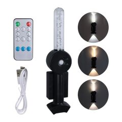 Ledx YD-24060 Mıktanıslı Rgb Renkli Usb Şarjlı 800 mAh 3 Kademeli Işıklı Sensörlü Duvar Aplik