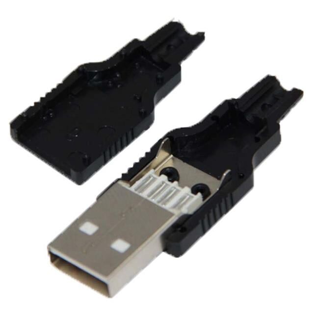 PowerMaster USB A Erkek Lehimlenebilir Model Soket (IC-264A)