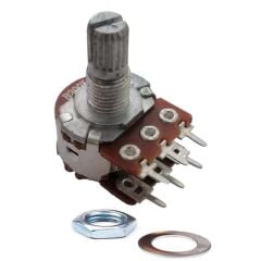 Potansiyometre Stereo 6 Bacaklı  220K (IC-222)