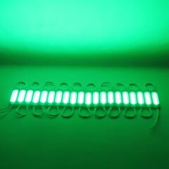 Powermaster 12 Volt 2 Watt Yeşil Modül Led (68x16 Mm)